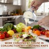 4-in-1 Adjustable Measuring Cup, Multi-Functional Kitchen Tool with Push-Button, with