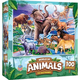 MasterPieces - World of Animals - Ice Age Friends 100 Piece Jigsaw Puzzle