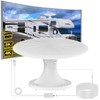 GZMJRD RV TV Antenna Roof Mounted Outdoor, Portable RV Antenna