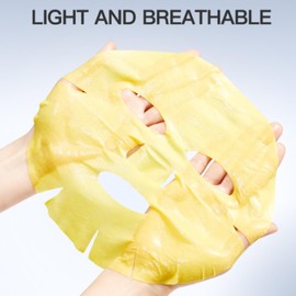 5-Piece Color-Coded Face Mask Skincare - Brightening Vitamin C, Soothing Cica, Firming Peptide, Revitalizing Collagen, Hydrating Hyaluronic Acid for All Skin Types-Gifts for Women & Teens