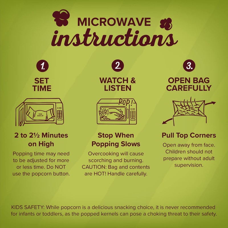 Orville Redenbacher's Microwave Popcorn with Avocado Oil, Sea Salt Flavor,