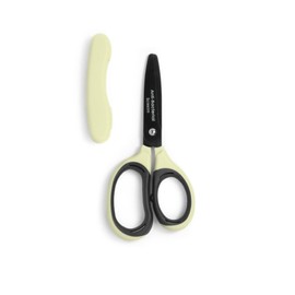 SiTRA 1133919 Anti-Bacterial Mini Baby Food Scissors for Nursing Care (Pastel Green)