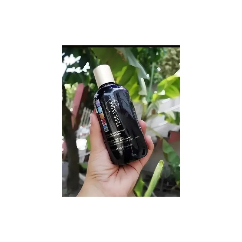 Shampoo Matizador Para Cabello Terramar, 250 Mls.
