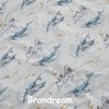 Brandream Ocean Whale Family Baby 6 Pieces Crib Bedding Set