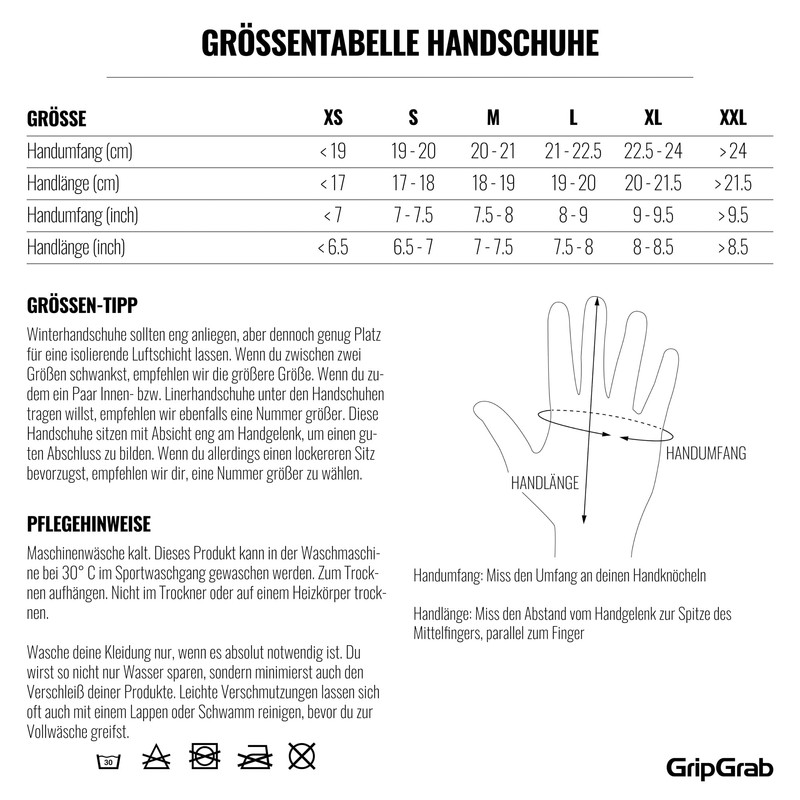 GripGrab Hurricane 2 Windproof Spring Autumn Bicycle Transition Gloves Padded