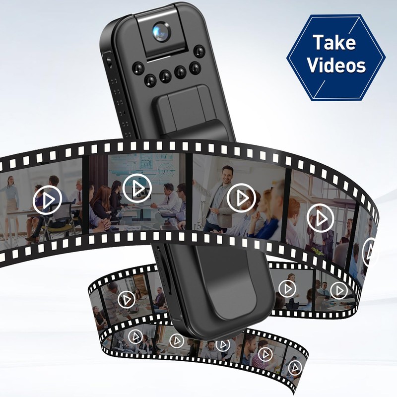 Elprico Mini motion camera, application conference hotspot camera, 1080P stereo