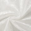 YJ YANJUN White Lace Shower Curtain - Victorian Shower Curtain