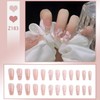 ncip04 False Nail Tip, Short Nail, Nail Tip, Cute, Long