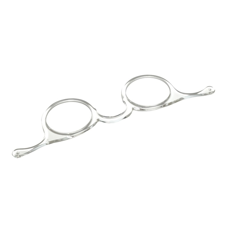 Calabria Clear Crystal Mini Armless Reading Glasses 2.00 Mens Womens