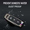 TECART Carbon Texture Smart Remote Key Cover 3 Button Luminous