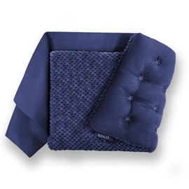 UNCN Wide Microwave Heating pad with Washable Cover 9.5 x 16in Microwavable Hot Pad for Neck Shoulder, Cramps, Back Cordless Warm Compress Weighted Moist Heat Pack for Aches, Unscented