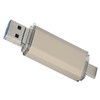 USB 3.0 U Disk Golden Aluminum Alloy ThreeInOne High Speed