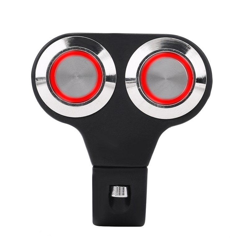 7/8inch 22mm Motorcycle Handlebar Switch Headlight Brake Fog Light ON/OFF