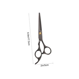 PACKOVE Professional Hair Cutting Scissors Set 7.5 Inch Stainless Steel Hair Shears Thinning Scissors for Barbers and Stylists for Salon Use