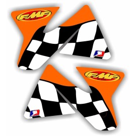 Factory EFX 1998-2000 KTM FMF Shroud Graphic Kit 200 250 380 400 450 520 98-00 EXC MXC