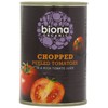 Biona Organic Chopped Peeled Tomatoes (400g) - Pack of 6