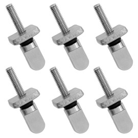 PIYANYO-6PCS Surfboard Accessories Toolless Stainless Steel fin Thumb Screw Longboard Surf Longboard Paddle SUP surf Accessories