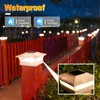 VOLISUN Solar Post Cap Lights: 2 - Pack Outdoor Post