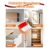 6 Pack Magnetic Cabinet Door Catch Latches, Ultra Thin Cabinet