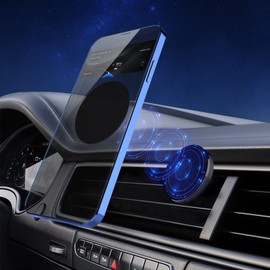 VIVEY Metal Plates Replacement Mount Metal Plate Kits with Adhesivefor Magnetic Phone Car Holder Mount Cradle Stand,Pack of 4 (All Round)