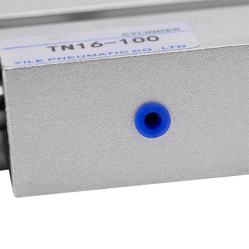 1pc 16mm Bore Double rod Double acting Aluminum Alloy Pneumatic