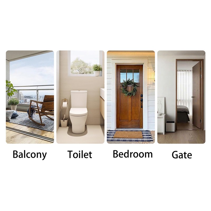 6in Sliding Bolt Gate Latch Keyless Entry Door Lock，Door Security