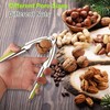 YDMAJF Nutcracker Walnuts, Nutcracker, High-Quality Stainless Steel Nutcracker for Pecan
