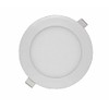 LOWENERGIE 9w LED Round Ceiling Panel Light White Recessed Down