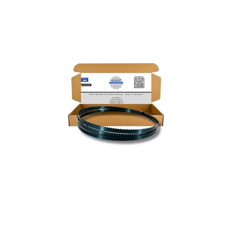 Birke® Band Saw Blade 1790 mm Swedish Steel - Flexback