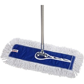 Kendal Industrial Commercial Maxi Dust Mop Kit with Handle and Washable Head (23.5 Inch)