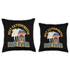 Best Exterminator Dad Ever Funny Pest Control Throw Pillow