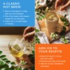 Gya Tea Co Moringa Herbal Tea Bags (100 Bags) -