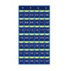 Muka Numbered Pocket Chart, Wall Pocket Organizer for Cell Phones