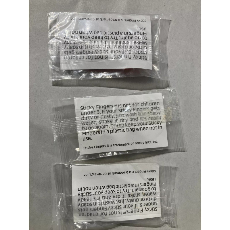 Kellogs Vintage Kelloggs Sticky Fingers Wacky Wall Walkers Lot Cereal