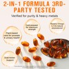 ITSDAWN Pumpkin Seed Oil Capsules 2 Pack, 2 in 1