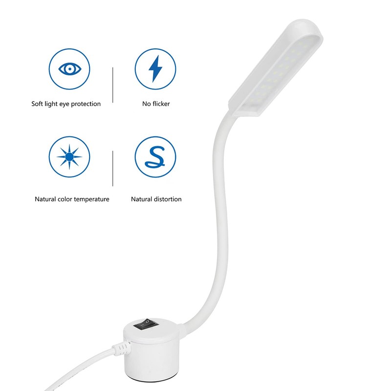 Luz De Costura Ajustable De 360 ​​grados, 30 LED, Con