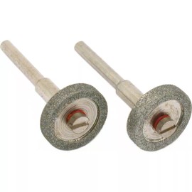 FindingKing 2 Diamond Coated 5/8" Grinding Wheels Jewelers Jewelry Repair Tools