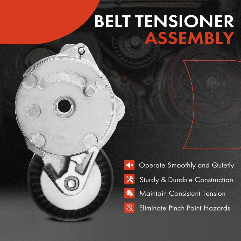A-Premium Tensor de correa con polea compatible con A6 A7