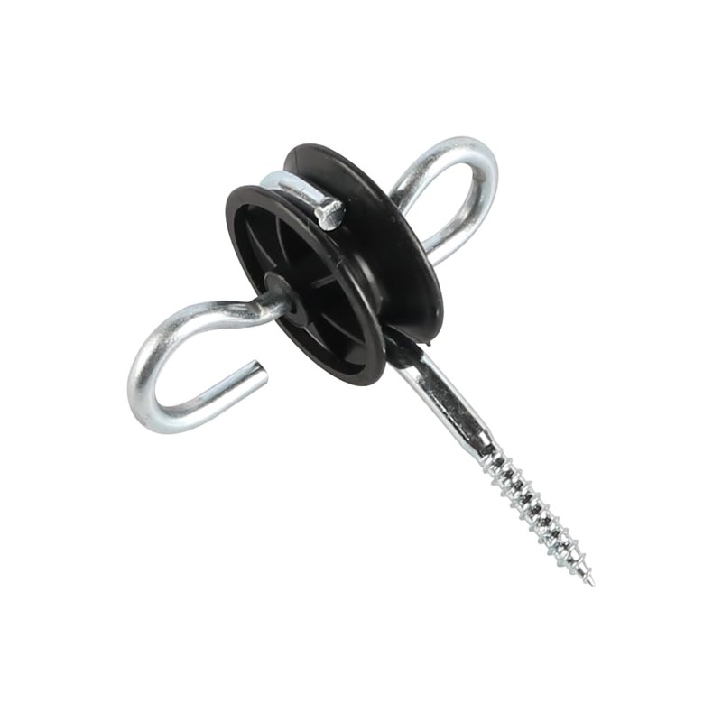 Sarini 10 Pcs Gate Anchor Insulator Double Sided Electric Fence