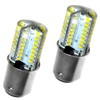 HQRP 2-Pack 110V LED Light Bulbs Cool White Compatible with