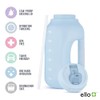 Ello Hydra - Botella de agua de 64 onzas con