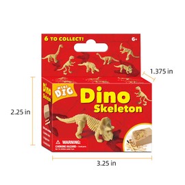 Eggbox [6 Pack] Dinosaur Excavation Kit - Fossil Excavation Toy for Kids | Dinosaur Excavation Set and Toys | For Boys and Girls 6 Years Old | Great for Classroom, Classroom Activities, Birthday