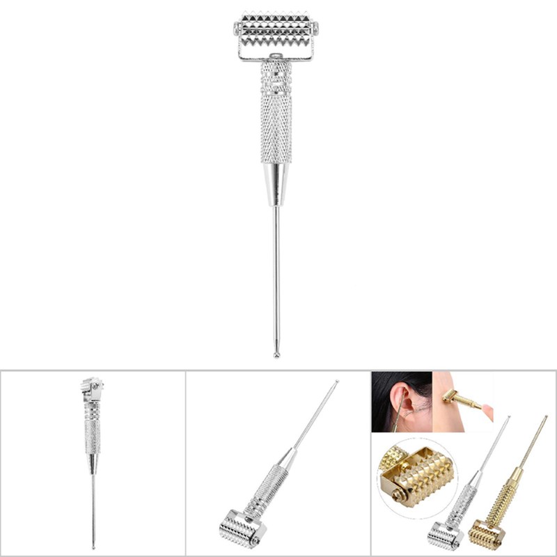 Acupuncture Points Detector Probe Facial Ear Acupoints Spring Needle Massage