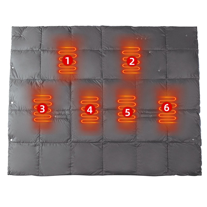 USB Heated Blanket Wearable Heated Blanket Electric Blanket Shawl Shoulder