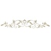 Touch of Class Catarina Ivory Large Metal Wall Topper