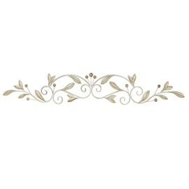 Touch of Class Catarina Ivory Large Metal Wall Topper