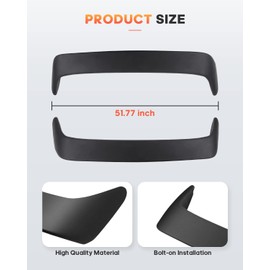 FINDAUTO ABS Rear Trunk Spoiler Wing with 3rd Brake Light Type-R Style Fits for 1994-2001 for Acura Integra Hatchback Trunk Lip Spoiler