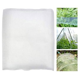 4x12Ft Mosquito Bug Insect Bird Fine Mesh Net Barrier Hunting Blind Garden Screen Netting for Protect Your Plant Fruits Flower