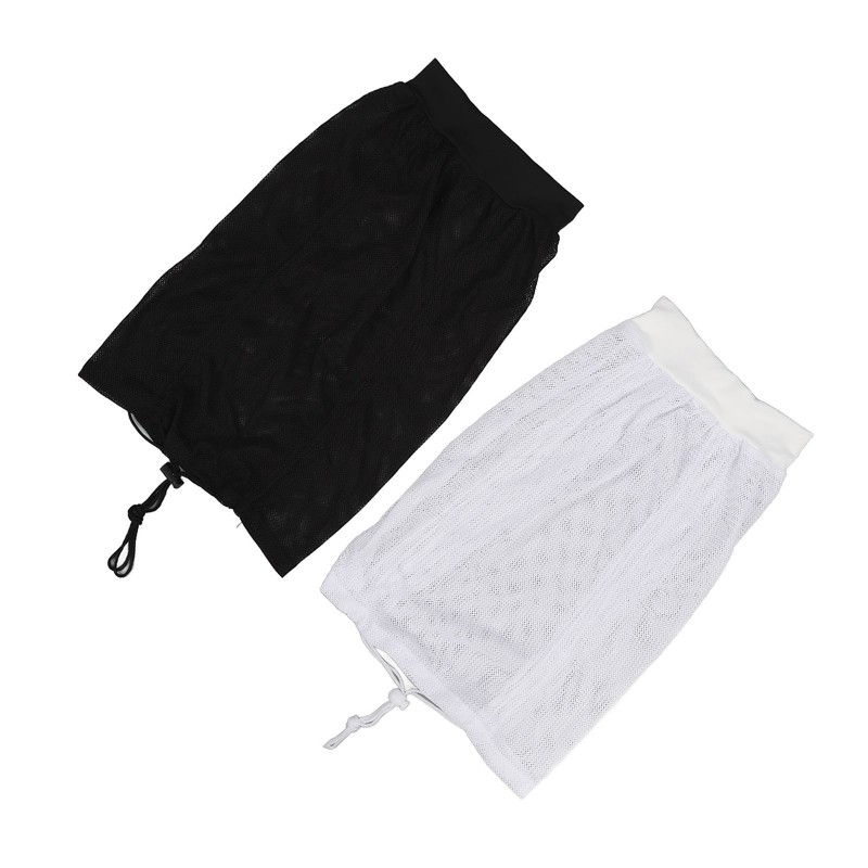 2PCS Net Plopping Cap Adjustable Multifunctional Reusable Net Plopping Bonnet