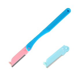 (Foldable Eyebrow Razor) Portable Eyebrow Trimmer Eyebrow Shaver Corrector / (접이형 눈썹칼) 휴대용 눈썹정리칼 눈썹 면도기 수정칼